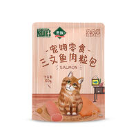 贵族 猫用三文鱼肉粒包 80g/袋